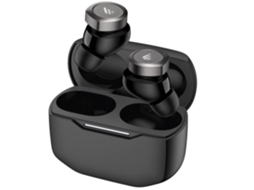Fones Bluetooth com Fio Sobre o Orelha Hi-Fi, CVC6.0, Dobrável, Microfone, TF, FM, RGB, Para iPhone/Android/PC Preto/Vermelho JIAPEI