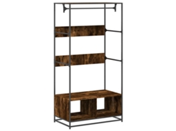 Wardrobe, Wardrobes Vidaxl Marrom Madeira Processada (n/a)