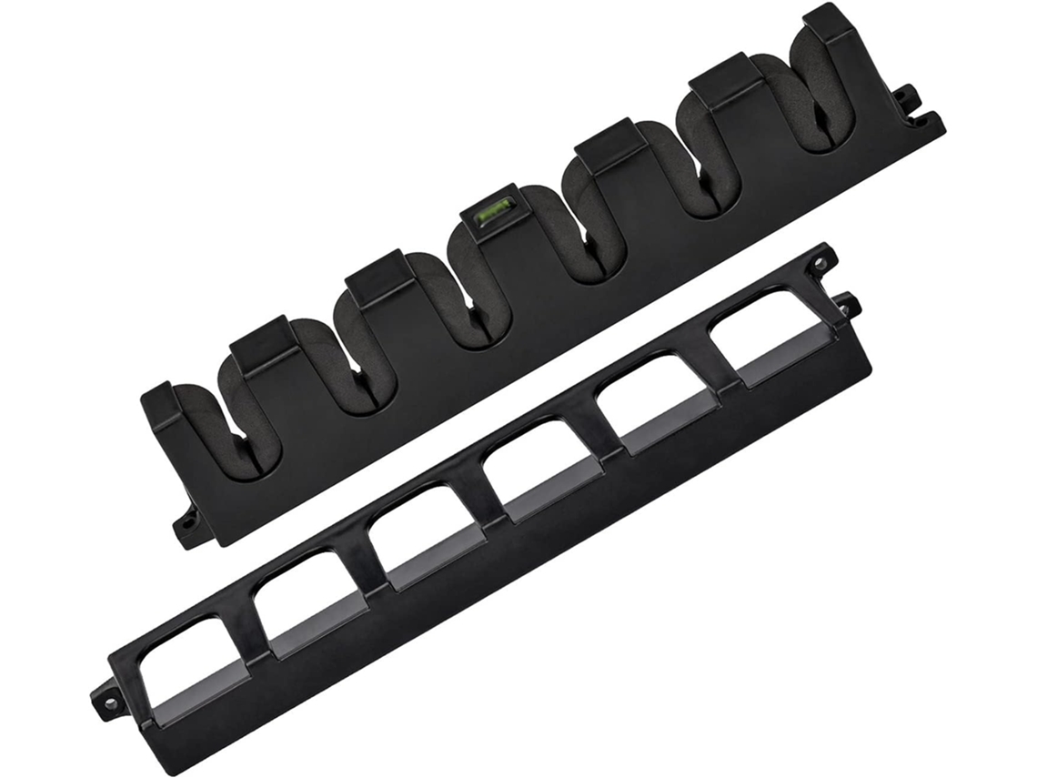 Suporte para Vara de Pesca S/MARCA, 34,5 cm, suporta até 6 conjuntos e carretilhas