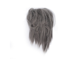 Pieza De Pelo Y Extensiones De Moño Ondulado Desordenado Para Mujeres