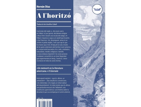 Livro A LHoritzó de Hernán Díaz (Catalão)