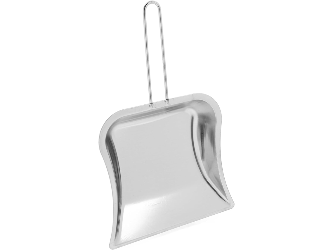 Conjunto De Pá E Vassoura Metal Com Cabo Para Mesa