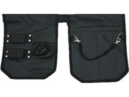Bolsa para ferramentas com vários compartimentos, bolsa pequena e multiuso para ferramentas de eletricista, organizador de ferramentas