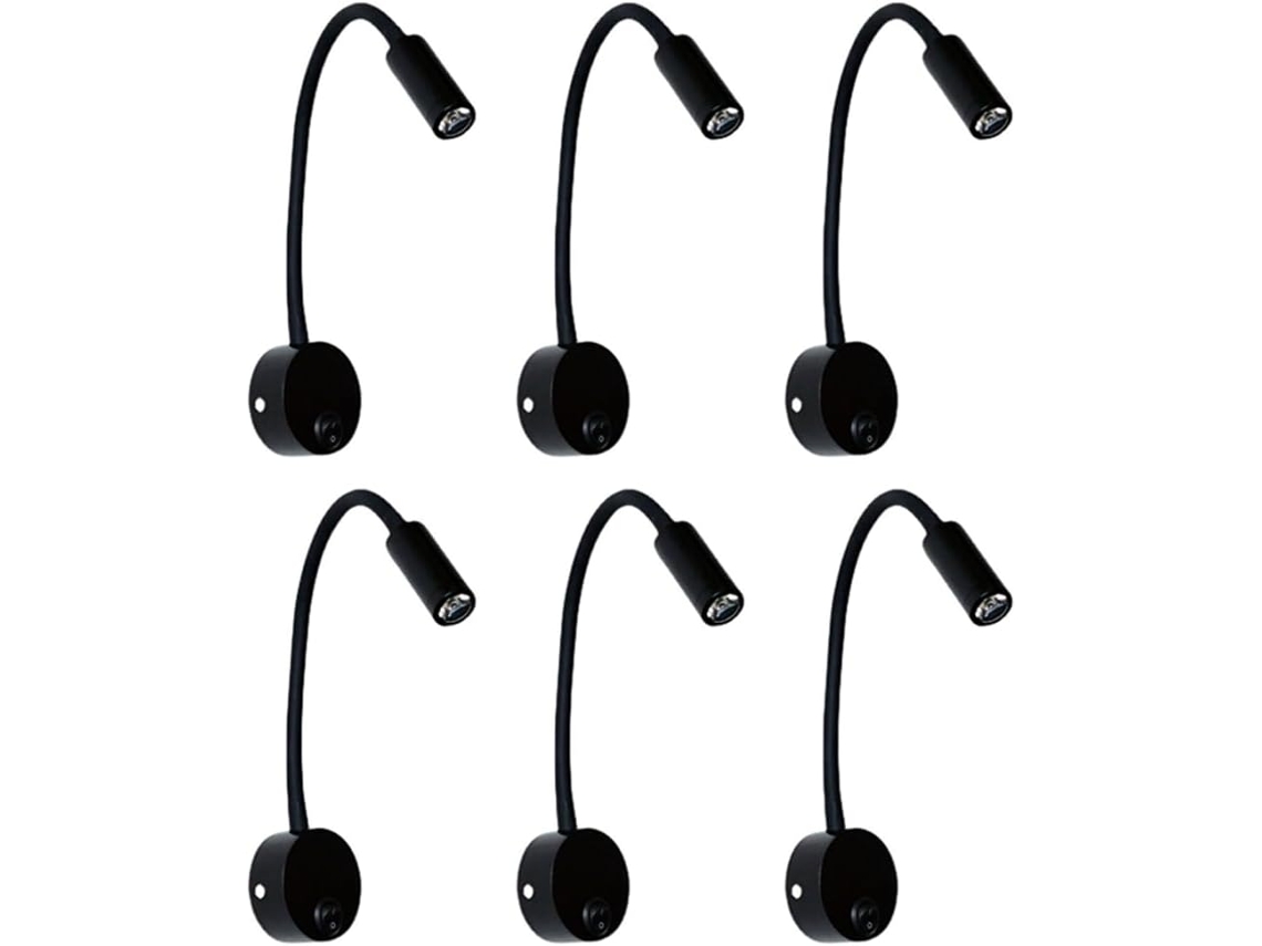 1 Peça De Luminária Cabeceira Para Trabalho, Estudo E Leitura,