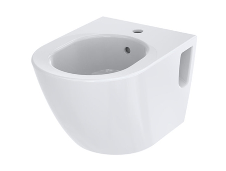 TOTO Nc Bidé de Parede com Furo para Torneira com Descarga 380X530X335Mm Cefiontect B762E#Xw