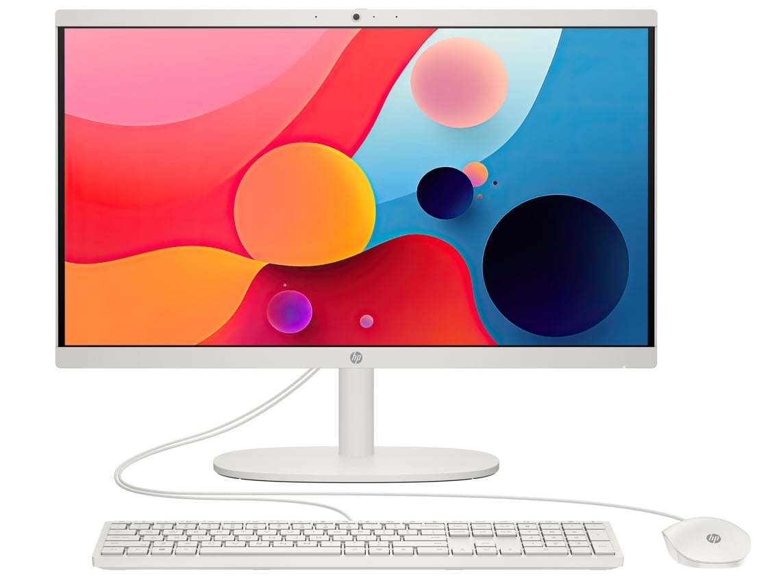 All in One HP 22-DG0000NP (Outlet Caixa Aberta - 21.5'' - Intel Celeron N100 - RAM: 8 GB - 256 GB SSD PCIe - Intel UHD)