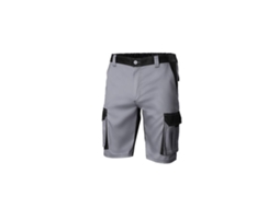 Bermuda Multibolsillos Gris / Negro