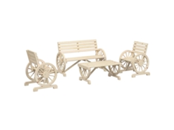 Garden Lounge Set, Garden Lounge Sets Vidaxl Marrom Madeira (n/a)