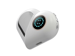 Aparelho Portátil Inteligente Para Auxiliar No Sono Com Controle Remoto Sem Fio, Temporizador, Visor De Led, Cor Creme, Bateria Recarregável Inte
