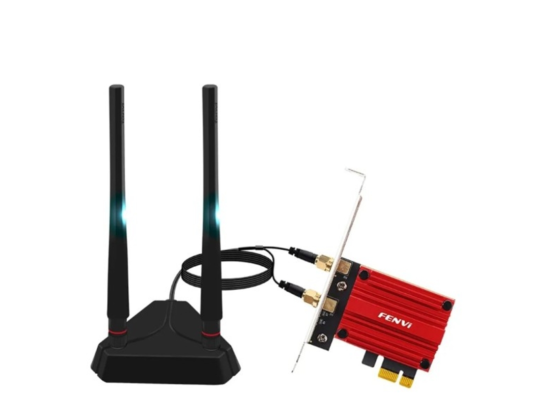 Adaptador Wifi Wifi Tri Band Bluetooth Game Vermelho Placa De Rede Sem Fio Slowmoose