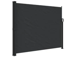 Toldo lateral retrátil VIDAXL preto