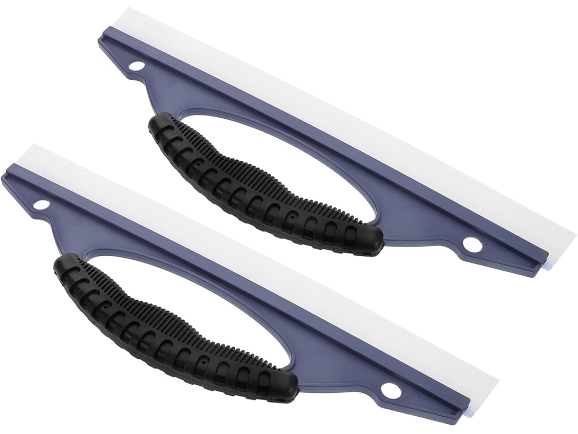 Rodo Azul Em Abs E Silicone Para Vidros De Carro