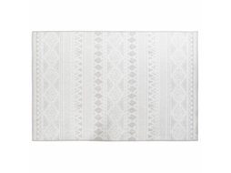 Tapete DKD Home Decor Bege Branco Ikat (200x290x0,4 cm)