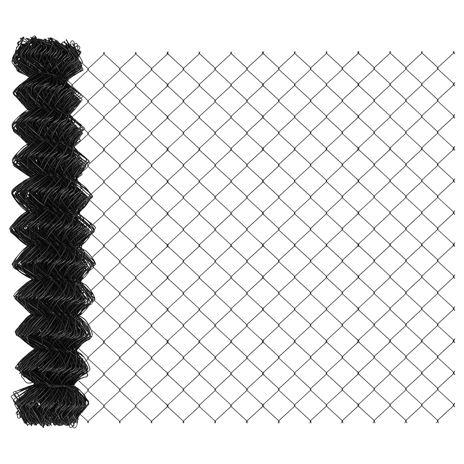 Conjunto 1 Cerca De Cadeia Vidaxl Cinzento Ferro (10 X 1,4 M)