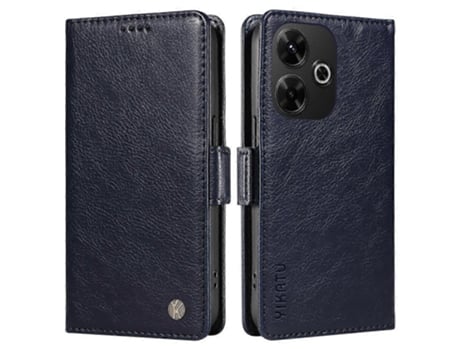 Para Xiaomi Redmi 13 4g Anti-riscos Pu Couro Suporte Capa De Telefone Carteira Capa De Telefone