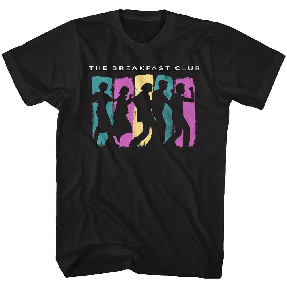 Unisex Adult T-shirt Rockinstone Breakfast Club Movie Breakdance Black Sizes