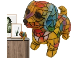Abajur De Mesa Em Resina – Lindo Para Sala Estar