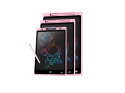 Quadro de escrita LCD, quadro de desenho rosa de 16 polegadas, Slowmoose rosa