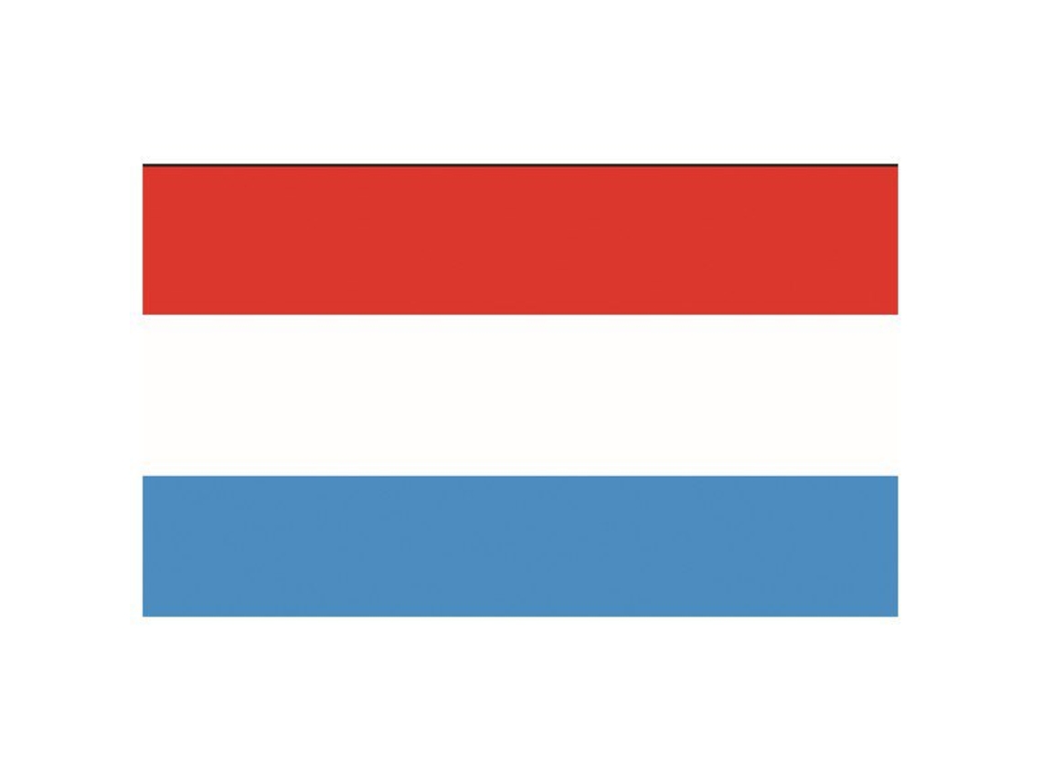 Luxemburgo Vermelho Branco Azul 30 X 45 Cmtalamex