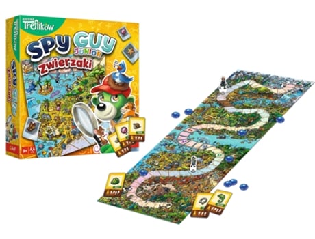 Spy Guy Junior Família Jogo Animais Trefl 02595 Trefl Puzzle