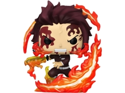 Figurine Pop - Funko - Tanjiro (dançando Flash) - 9 Cm - Multicolorido - Figurine De Coleção