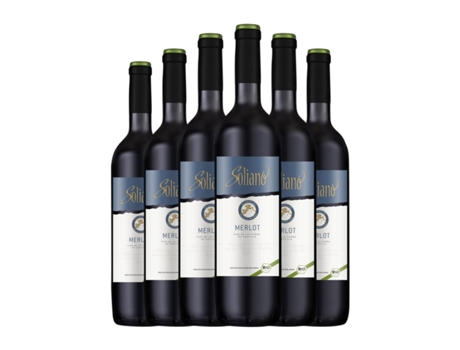 Vinho SOLIANO Merlot La Mancha (0.75 L - 6 Unidades)