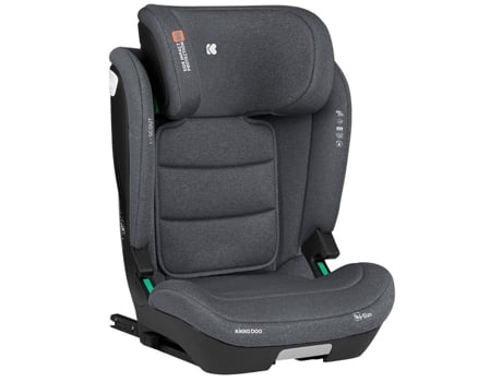 Cadeira Auto I-Size 100-150Cm KIKKA BOO I-Scout Dark Grey