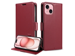Capa Para Celular Cartão Fliphoneborgonha - Iphone 7/8/se2/se3