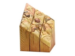 Nativity Tree Pillar Statue Resin Home Decor CHABERLU