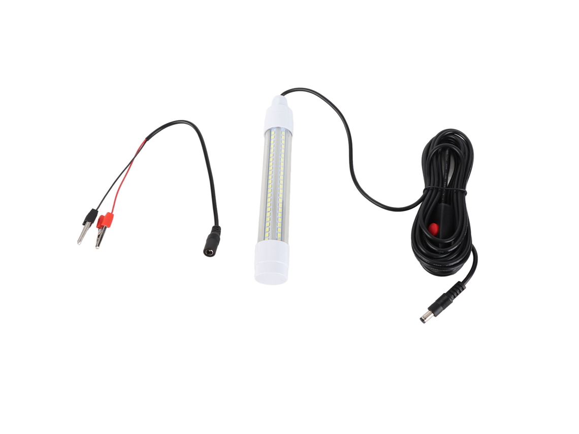 Lâmpada submersível de pesca LED 16W 1300lm IP68 36V para pesca noturna e aquário | S/MARCA