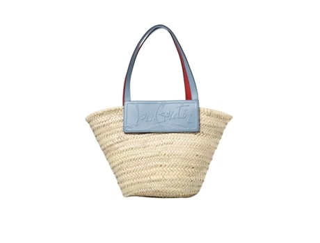 Bolsa De Mulher Christian Louboutin Loubi Shore Média Bege