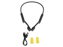 Fone de Ouvido Sem Fio de Condução Óssea Bluetooth 5.3, Aberto, Resistente ao Suor, Outdoor | S/MARCA