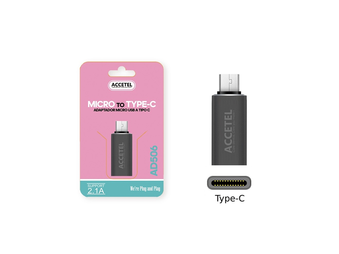 Ad506 Adaptador Micro Usb Para Tipo-c