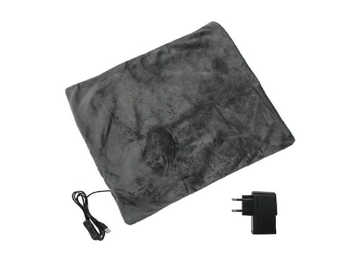 Cobertor Elétrico De Inverno Para Aquecimento, Ideal Para Escritório E Casa, Com Plugue Europeu, 45 X 45 Cm. Olysi Shop