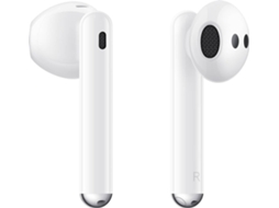 Auriculares Bluetooth True Wireless HUAWEI Freebuds 4 (In Ear - Microfone - Noise Cancelling - Branco)