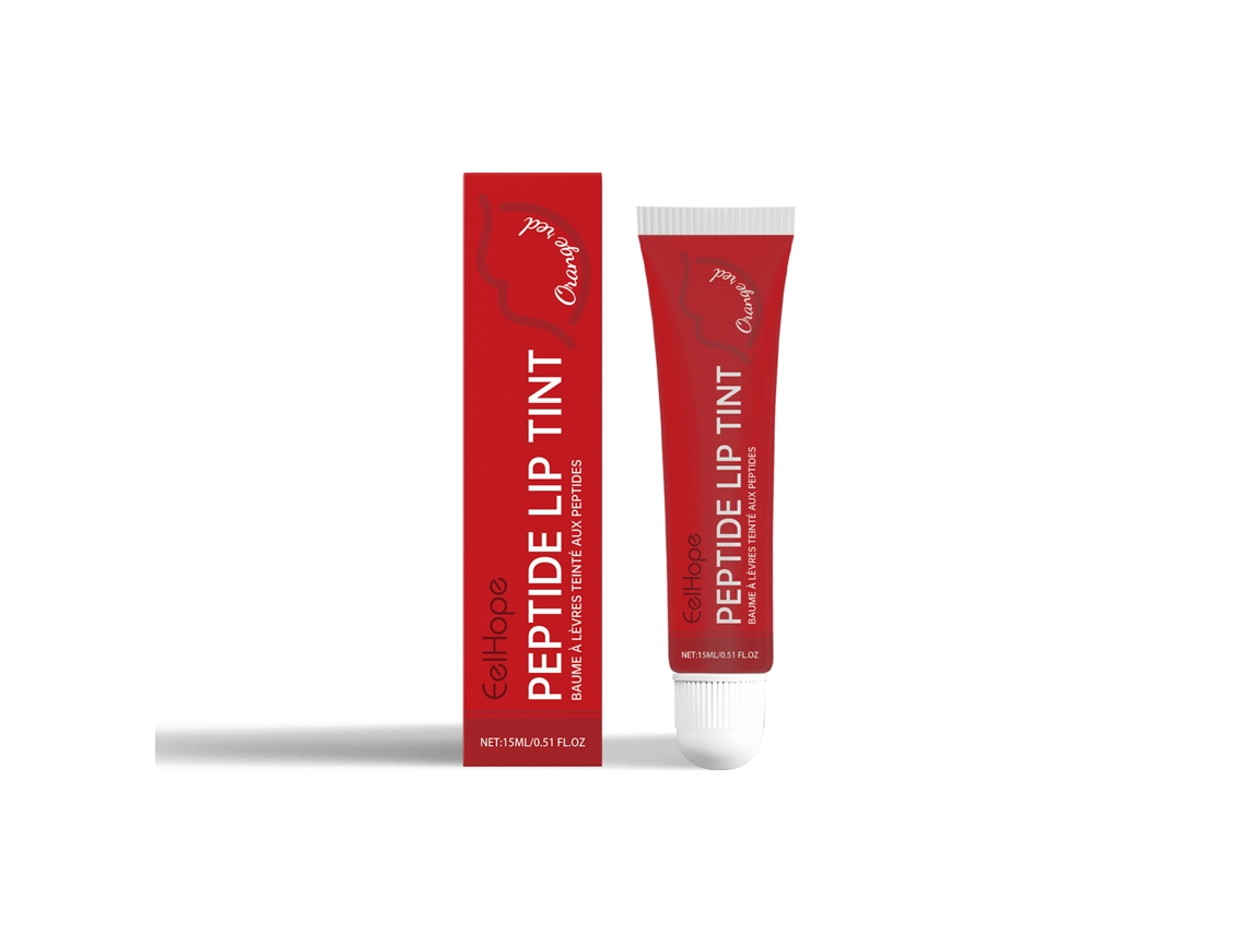 Reparo de Lábios com Batom LAXISCREED Laranja vermelho e Fórmula com Peptídeos