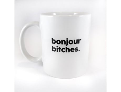 Caneca Bonjour Bitches Félicie Aussi