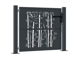 Garden Gate, Garden Gates Vidaxl Antracite Aço (100 X 100 Cm)