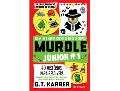 Livro MURDLE JÚNIOR 1 de G T Karber (Português)