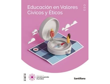 Livro Educ Valores Civicos Eso Cm Cast Ed22 Da Editorial Santillana De Montes Perez E Benjamin Romo Escudero (espanhol)