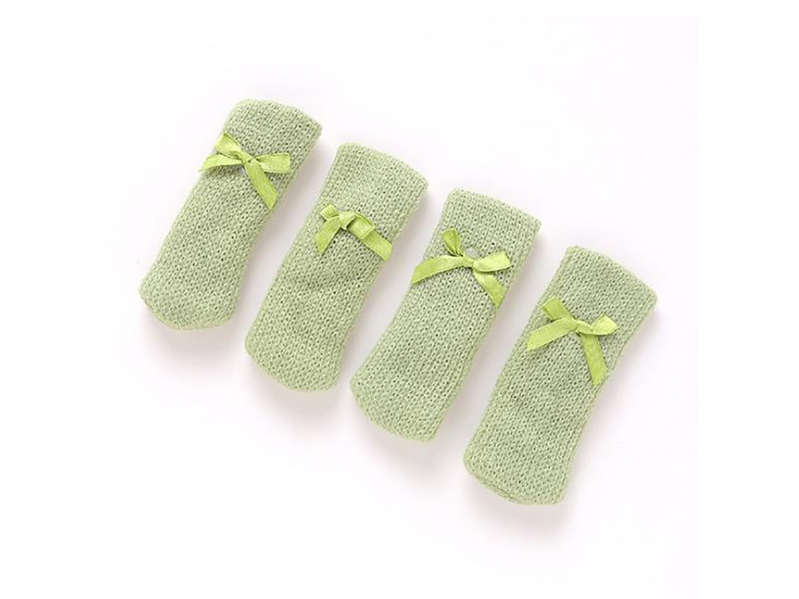 Protetores de perna Knitted Mover (fita verde, conjunto de 4)