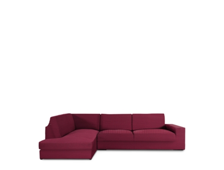Capa para Sofá Chaise Longue Esquerda Bielástica EYSA (500 x 110 x 120 - Algodão - Vermelho)