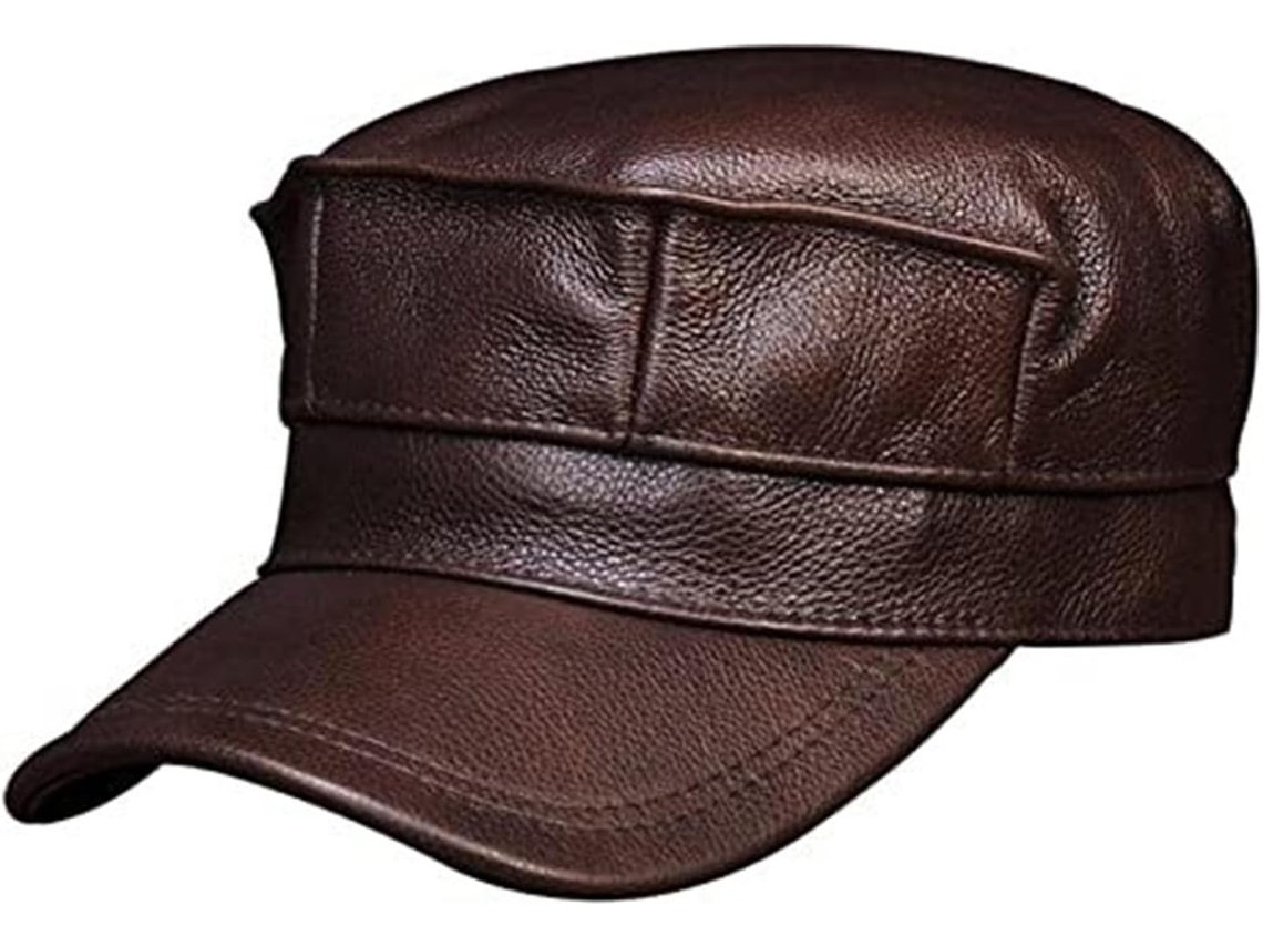 Casquette de Baseball em Cuir Véritable XL SFUSHOS