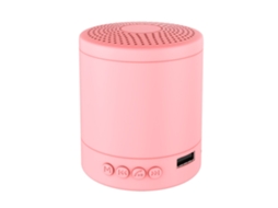 Macaron Mini Caixa de Som Bluetooth Portátil Estéreo Sem Fio Mini Coluna Música Graves 5w Caixa de Som para Ambientes CHABERLU