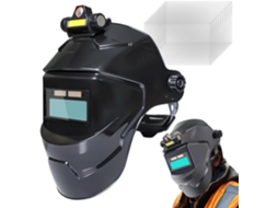 Capacete De Soldagem Com Escurecimento Automático E Proteção Solar.