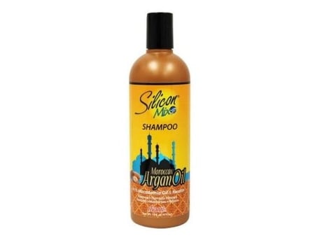 Shampoo de óleo de argan marroquino 473 ml SILICON MIX