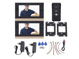 Sistema Intercomunicador Inteligente Com Display 7" Preto Eua