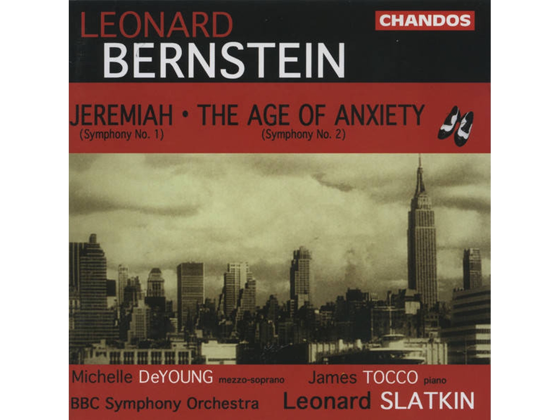 CD Leonard Bernstein, BBC Symphony Orchestra and Leonard Slatkin - Jeremiáš (1CDs)