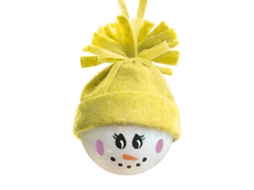 Laxiscreed Bola De Natal Amarela Para Árvore, Decorativa E Personalizada Para Festas Natalícias