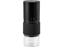 Moedor De Café Elétrico Portátil, Recarregável Via Usb, Pequeno Moedor Elétrico Sfushos (elétrico Preto)